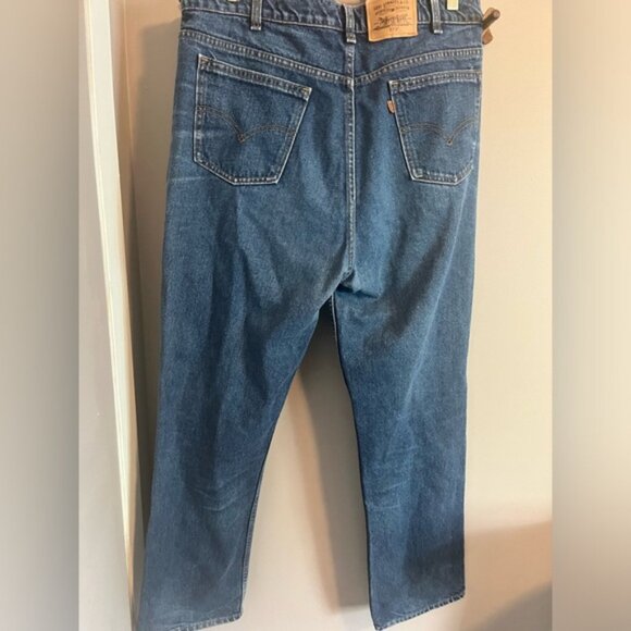 Levis orange tab vintage jeans eclectic grandpa look has some distressing - Picture 2 of 10